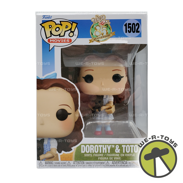 Funko Pop! Movies The Wizard of Oz 85th Anniversary Dorothy & Toto Figure #1502