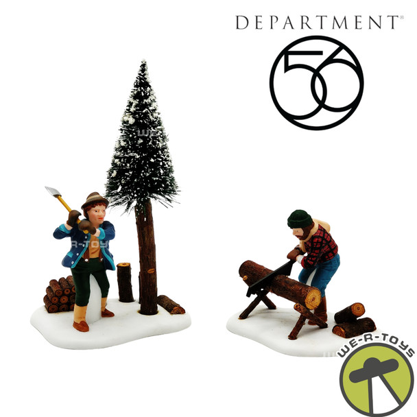 Department 56 New England Village Series Lumberjacks No. 56590 NEW