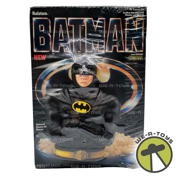 Batman Cereal w/ Coin Bank 1989 Ralston SEALED