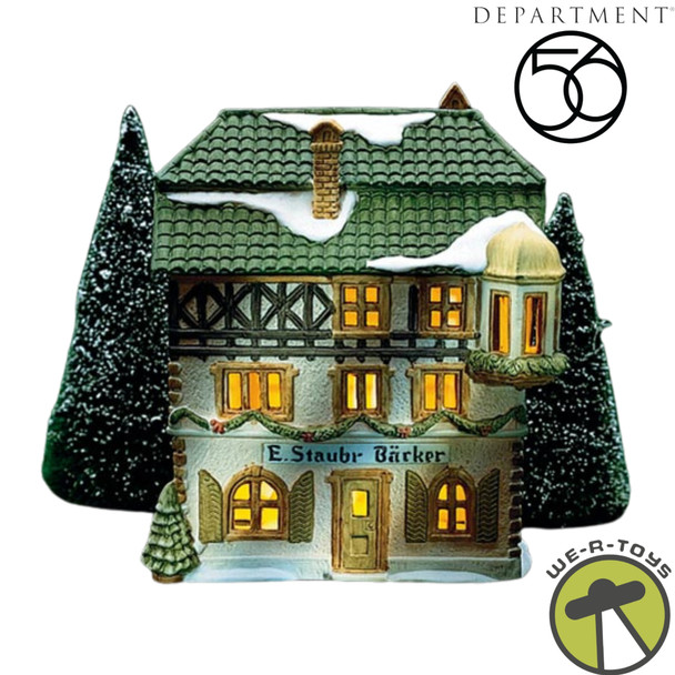 Department 56 Alpine Village Series E. Staubr Backer No. 65408 NEW