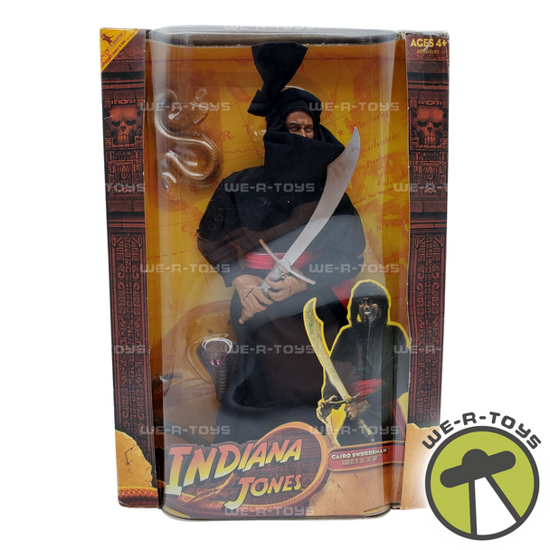 Indiana Jones Raiders of the Lost Ark Cairo Swordsman Figure 2008 Hasbro NRFB