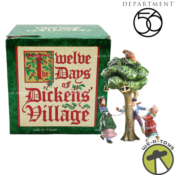 Dept 56 The 12 Days of Dickens Village Series I A Partridge In A Pear Tree NEW