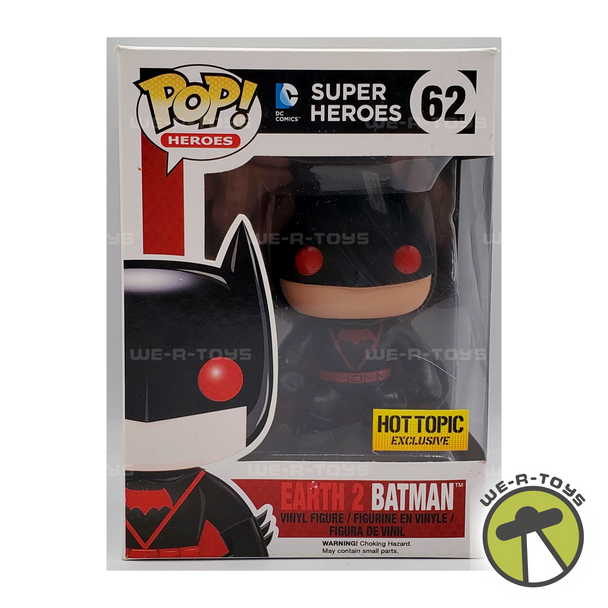 Funko Pop! Heroes DC Comics Earth 2 Batman Thomas Wayne Hot Topic Exclusive 62