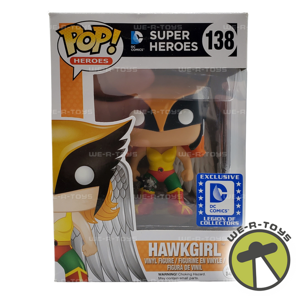 Funko Pop! Heroes DC Super Heroes Hawkgirl Legion of Collectors Exclusive #138