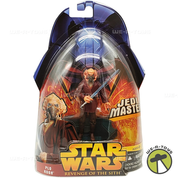 Star Wars Revenge of the Sith Jedi Master Plo Koon Figure 2005 Hasbro 85289