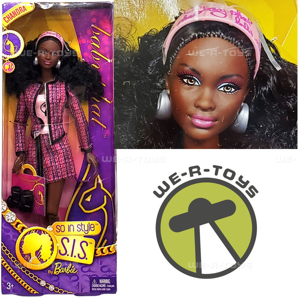 Barbie So in Style Baby Phat Chandra African American Doll Mattel X7926