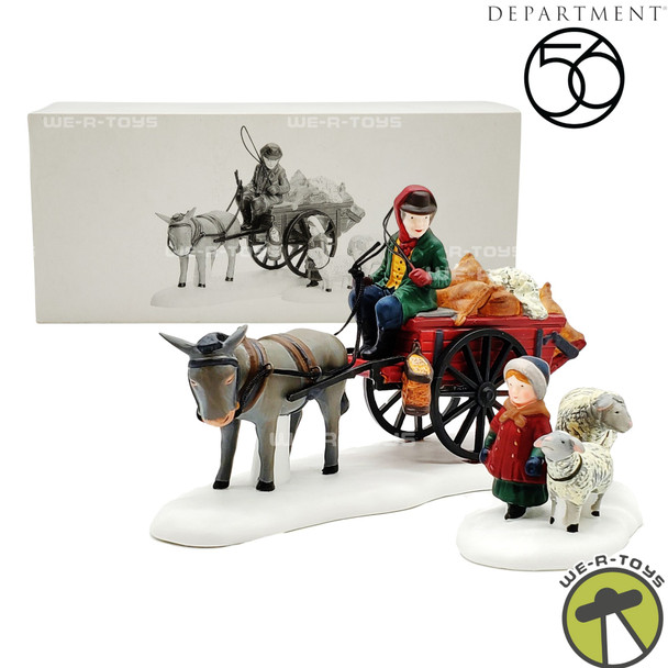 Department 56 Bringing Fleeces To The Mill Dickens' Village Series No. 58190 NEW