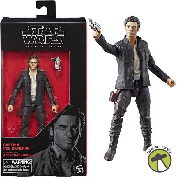 Star Wars The Black Series Captain Poe Dameron Action Figure Hasbro C3292