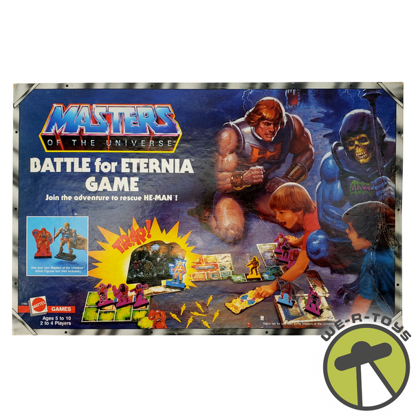 Masters of the Universe Battle for Eternia Board Game 1985 Mattel #1164 USED