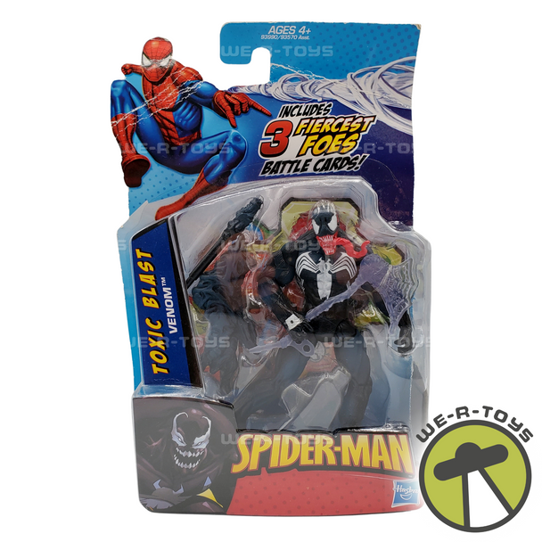 Marvel Spider-Man Toxic Blast Venom Action Figure 2009 Hasbro #93990 NRFP