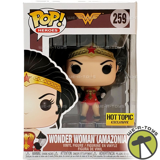 Funko POP! Heroes Wonder Woman Amazonia Exclusive 259 Vinyl Figure