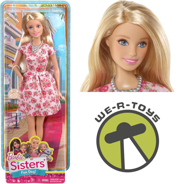 Barbie Sisters Fun Day Doll 2014 Mattel CCP82