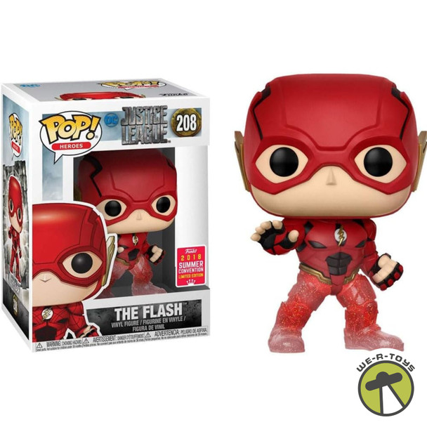 Funko Pop! Heroes #208 Justice League The Flash 2018 Summer Convention Exclusive