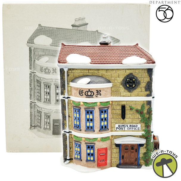 Department 56 Dickens' Village Series King's Road Post Office No. 58017 NEW