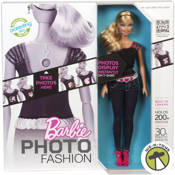 Barbie Photo Fashion Doll 2012 Mattel X7738