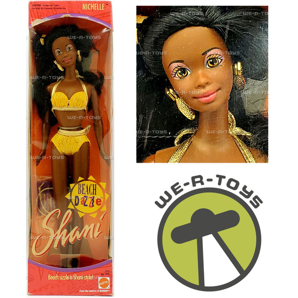 Beach Dazzle Shani Nichelle Doll 1991 Mattel 5775