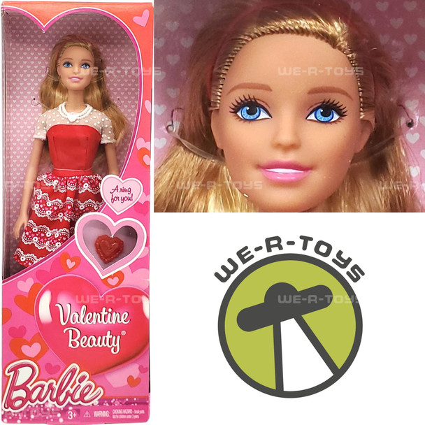 Barbie Valentines Day Doll with a Ring for You 2014 Mattel CHL32