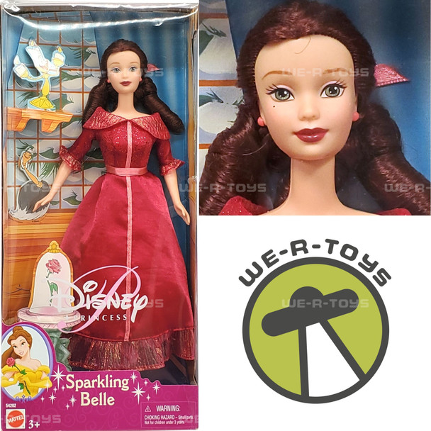 Disney Princess Sparkling Belle Doll 2001 Mattel 54202