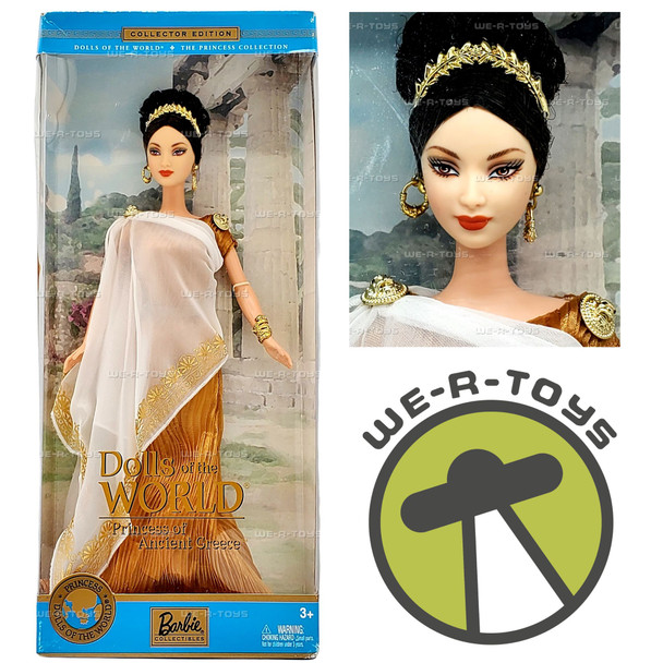 Dolls of The World Princess of Ancient Greece Barbie Doll 2003 Mattel B3461