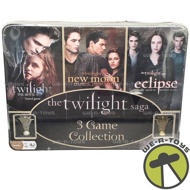 The Twilight Saga 3 Game Collection Tabletop Game Set 2010 Cardinal 99016 NRFB