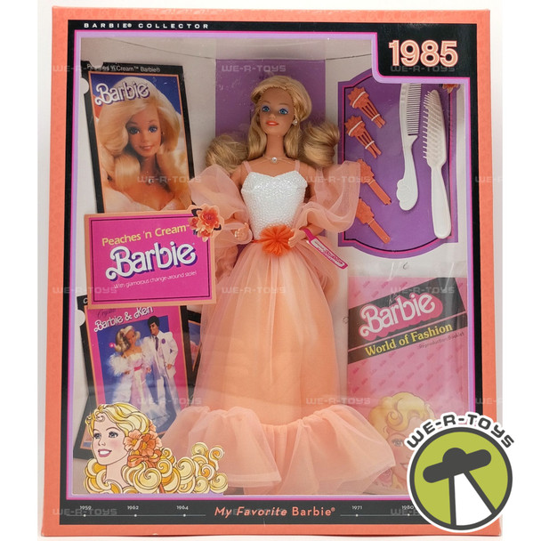 Peaches N Cream My Favorite Barbie 1985 Barbie Doll 2009 Mattel #R9525 Blonde