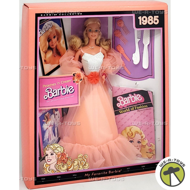 Peaches N Cream My Favorite Barbie 1985 Barbie Doll 2009 Mattel R9525 Blonde