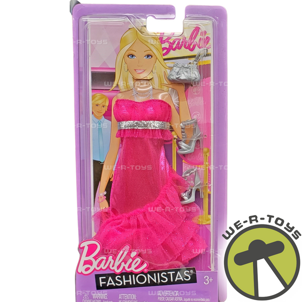 Barbie Fashionistas Gala Party Dress Fashion 2011 Mattel # W3181 NRFP