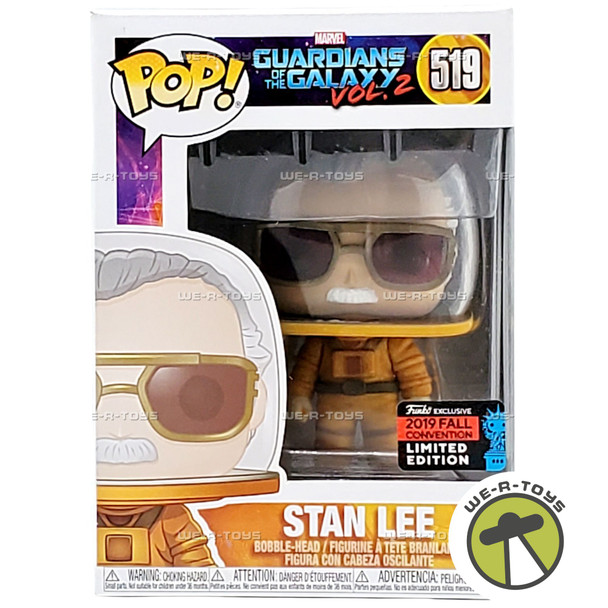 Funko POP! Marvel Guardians of The Galaxy 2 Stan Lee Cosmonaut 519 Vinyl Figure