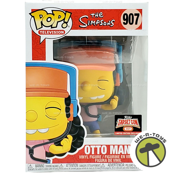 Funko POP! Television The Simpsons Otto Mann Vinyl Figure