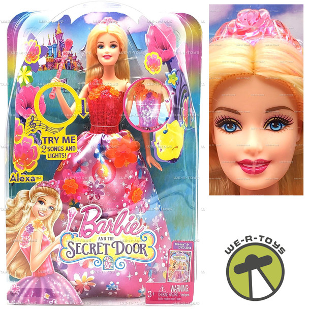 Barbie and the Secret Door Alexa Doll w/Songs & Lights 2013 Mattel #BLP23