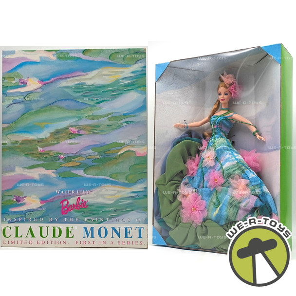 Water Lily Barbie Doll Inspired by Claude Monet Paintings 1997 Mattel 17783