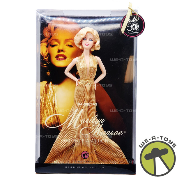 Barbie Doll As Marilyn Monroe Blonde Ambition Pink Label 2008 Mattel N4987 NRFB