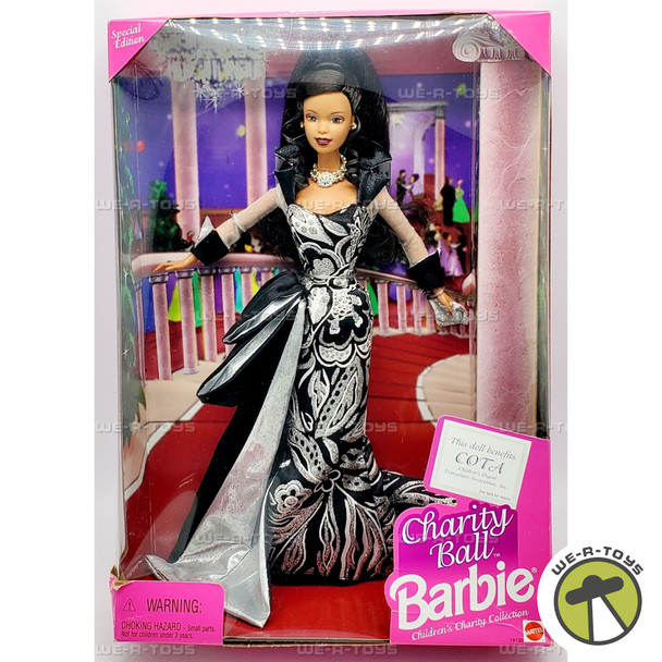 Charity Ball Barbie Doll African-American COTA 1997 Mattel 19132