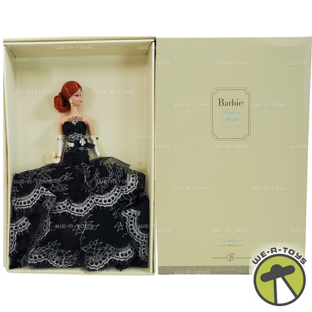 好評正規品BARBIE FASHION MODEL COLLECTION『DAHLIA BARBIE DOLL PLATINUM LABEL 2006』ダリアバービードール着替え人形 G56 シリーズコレクション