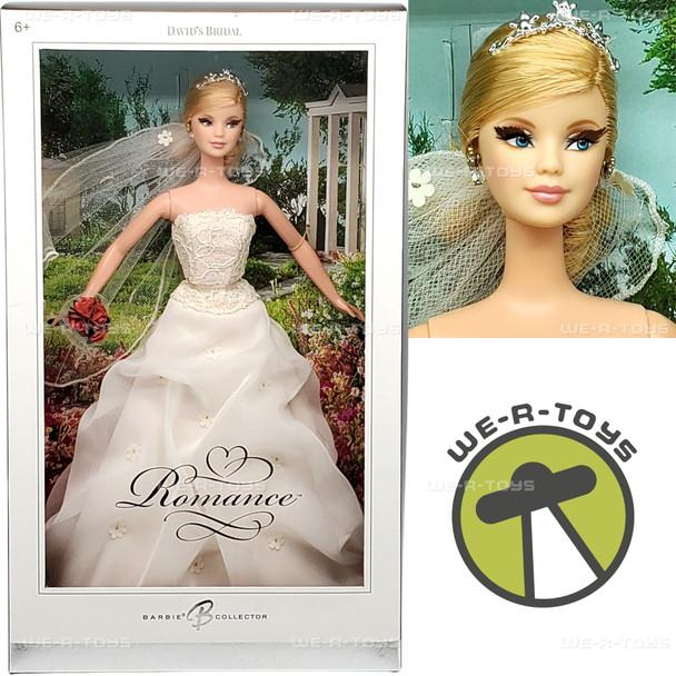 Barbie Collector David's Bridal Romance Wedding Doll 2006 Silver Label K7943