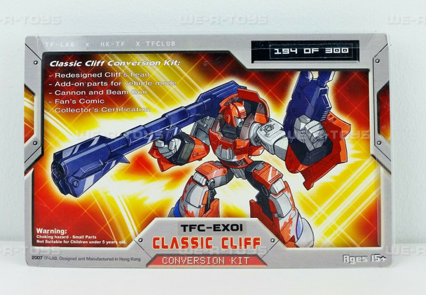 TF-Labs Transforming Lab TFC Classic Cliff Conversion Kit 194 of 300 TFC-EX01