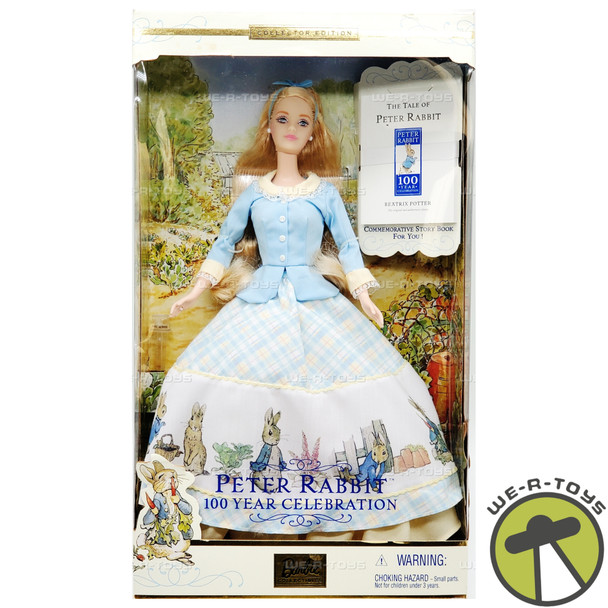 Barbie Peter Rabbit 100 Year Celebration Edition Mattel 2001 #53872 NRFB