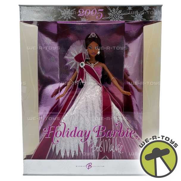 Holiday Barbie Doll African American Bob Mackie 2005 Mattel H0178 NRFB