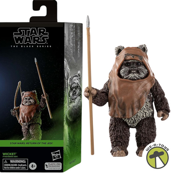 Star Wars The Black Series Wicket W. Warrick ROTJ 6" Action Figure 2023 Hasbrp