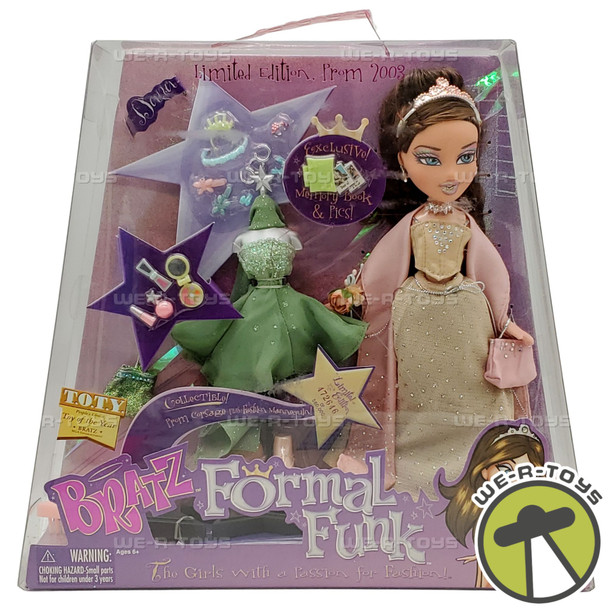 Bratz Formal Funk Limited Edition Prom 2003 Dana Doll 2003 MGA 260424 NEW