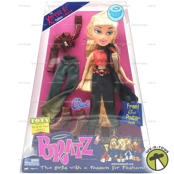 Bratz Xpress It Fashion Collection Cloe Doll 2002 MGA Entertainment #254010