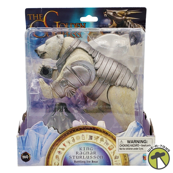The Golden Compass King Ragnar Sturlusson Battling Ice Bear Figure GC78616 NRFB
