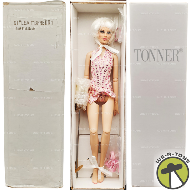 Tonner Think Pink Basic Precarious 16" Doll with Shipper 2013 Tonner NRFB