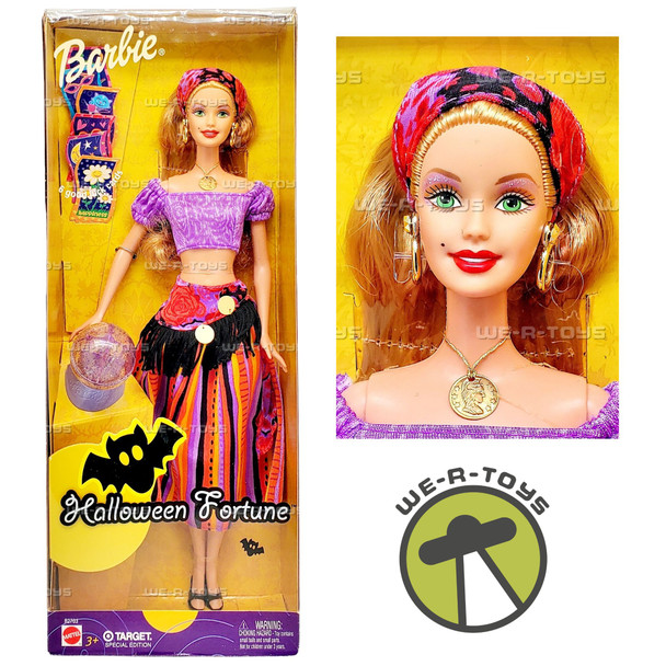 Halloween Fortune Barbie Fortune Teller Doll Target Exclusive 2003 Mattel B2703