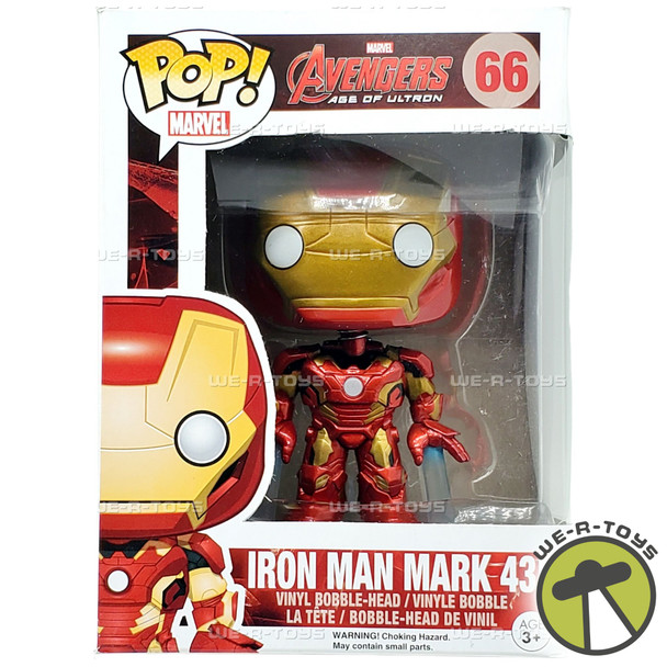 Funko POP Marvel Avengers Age of Ultron Iron Man Mark 43 Vinyl Figure