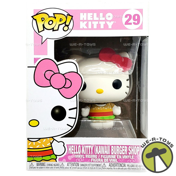 Funko POP Sanrio Hello Kitty Kawaii Burger Shop 29 Vinyl Figure