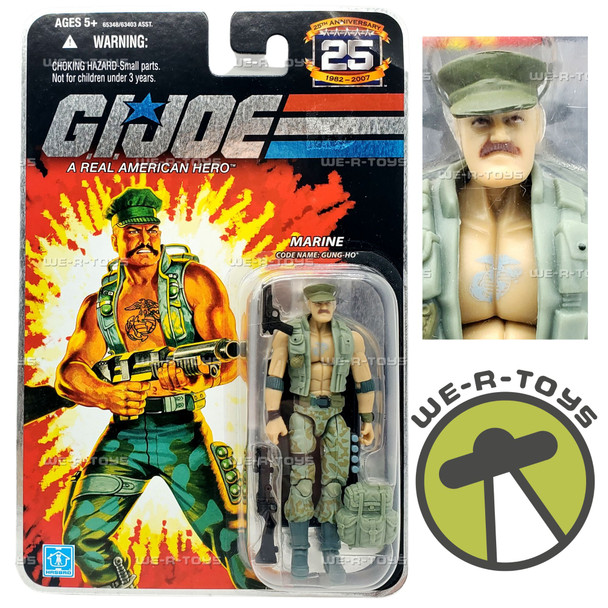 G.I. Joe 25th Anniversary Gung-Ho Marine 2007 Action Figure 65348