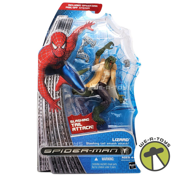 Marvel Spider-Man Lizard Slashing Tail Smash Attack Figure Hasbro #22046 NRFB