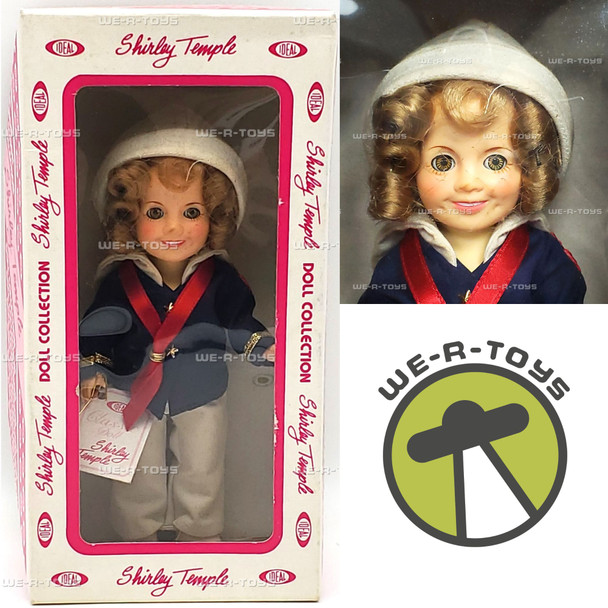 Shirley Temple Sailor Costume Doll 11" Poseable Vinyl Doll Ideal NRFB