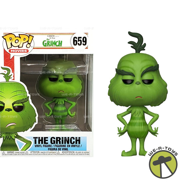 Funko Pop Movies 659 The Grinch Movie the Grinch Vinyl Figure NRFB